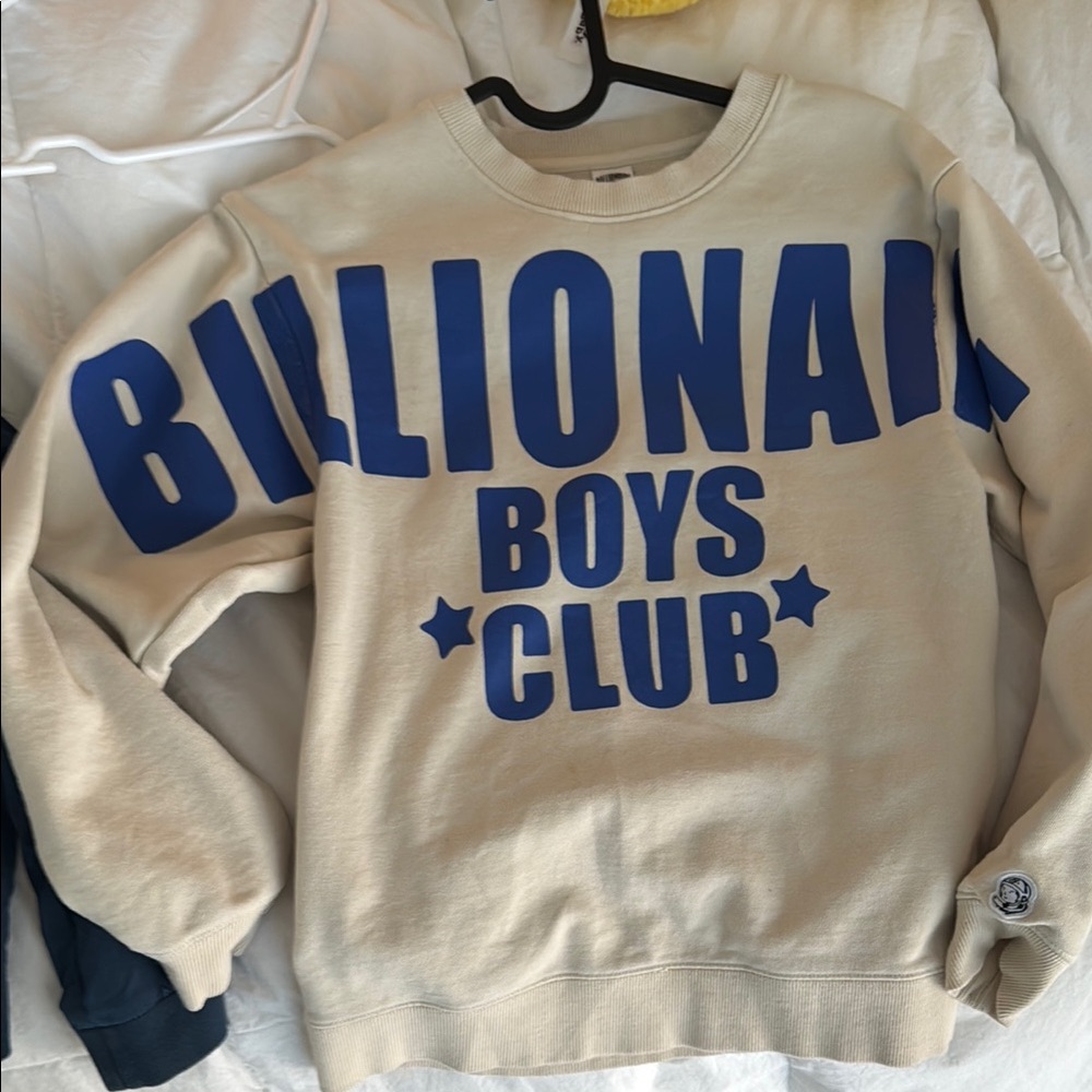 Billionaire Boys Club Beige Sweater